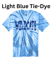 Load image into Gallery viewer, Will-Moore Tye-Dye T-shirt Blue Wildcats