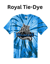 Load image into Gallery viewer, Will-Moore Tye-Dye T-shirt School logo