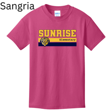 Load image into Gallery viewer, Sunrise Cotton T-Shirt Sunrise Elementary with Leo