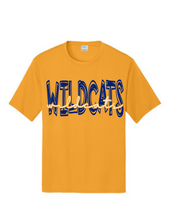Load image into Gallery viewer, Will-Moore Performance T-shirt Blue Wildcat