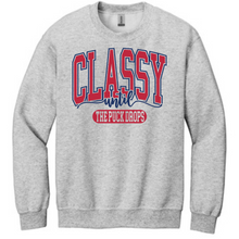 Load image into Gallery viewer, Classy until the puck drops Red and Blue