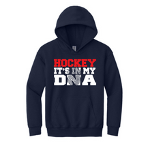 Load image into Gallery viewer, Hockey is in my DNA Red
