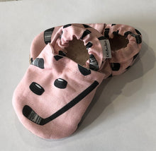Load image into Gallery viewer, Pink Hockey Booties