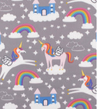 Load image into Gallery viewer, Fleece Unicorn Car Seat Poncho