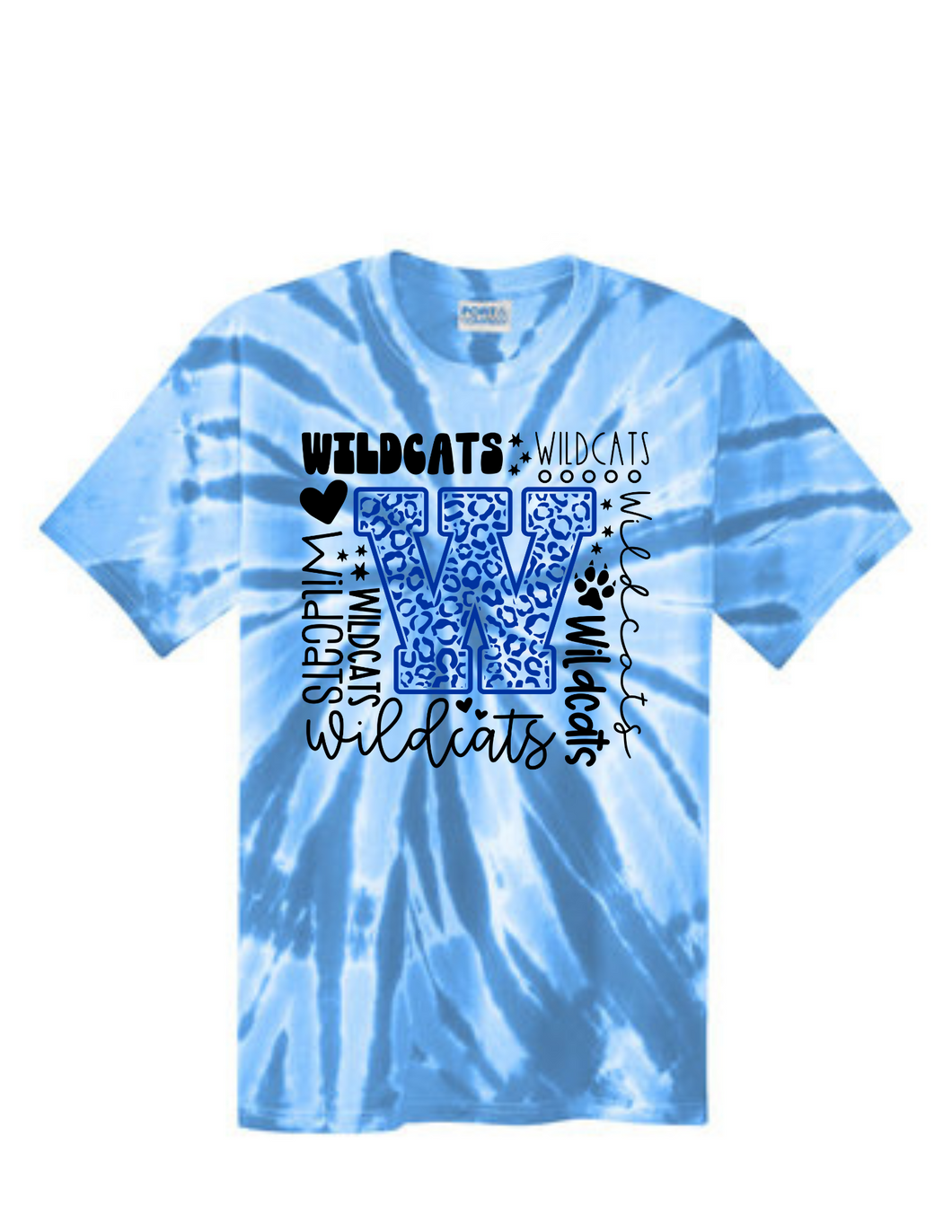 Will-Moore Tye-Dye T-shirt Blue W