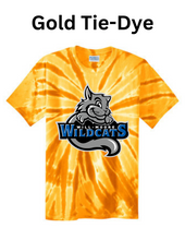 Load image into Gallery viewer, Will-Moore Tye-Dye T-shirt School logo
