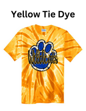 Load image into Gallery viewer, Will-Moore Tye-Dye T-shirt Paw Print
