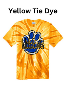 Will-Moore Tye-Dye T-shirt Paw Print