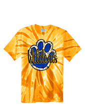 Load image into Gallery viewer, Will-Moore Tye-Dye T-shirt Paw Print

