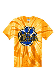 Will-Moore Tye-Dye T-shirt Paw Print