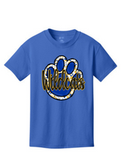 Load image into Gallery viewer, Will-Moore Cotton T-shirt Paw Print
