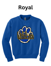 Load image into Gallery viewer, Will-Moore Crewneck Sweatshirt Paw Print
