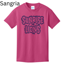 Load image into Gallery viewer, Sunrise Cotton T-Shirt Sunrise Dots
