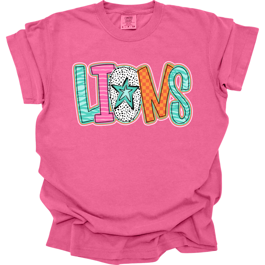 Lions T-Shirt Comfort Colors