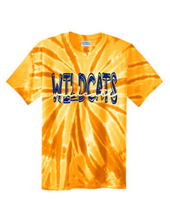 Load image into Gallery viewer, Will-Moore Tye-Dye T-shirt Blue Wildcats
