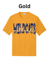 Load image into Gallery viewer, Will-Moore Performance T-shirt Blue Wildcat
