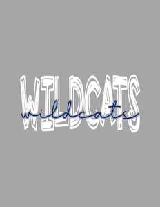 Will-Moore Tye-Dye T-shirt White Wildcats