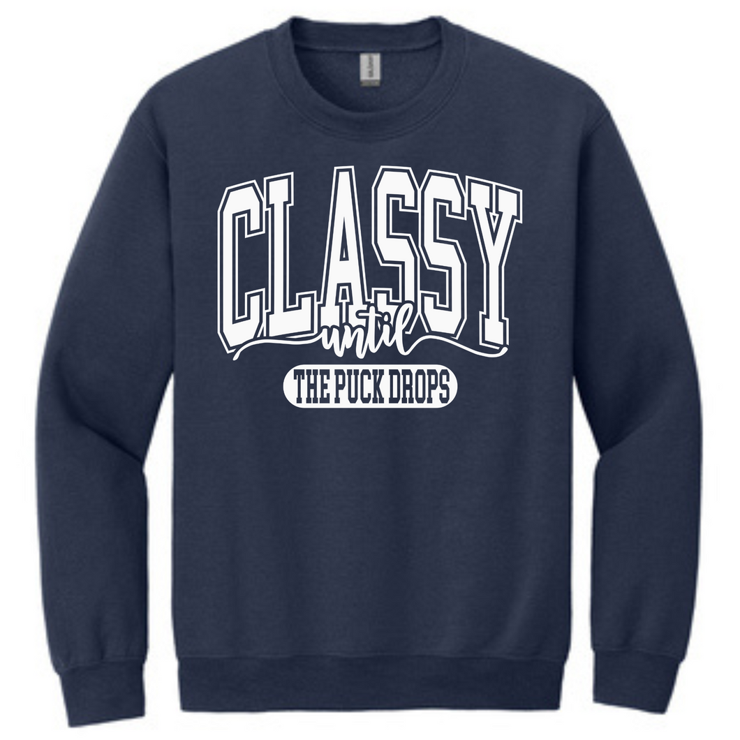 Classy until the puck drops White