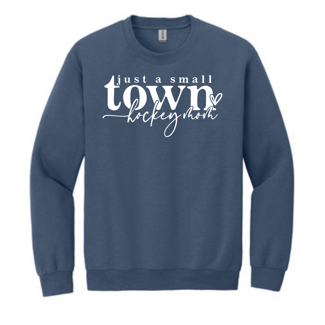 Small Town Hockey Mom White