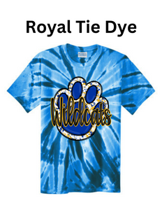 Will-Moore Tye-Dye T-shirt Paw Print