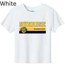Load image into Gallery viewer, Sunrise Cotton T-Shirt Sunrise Elementary with Leo
