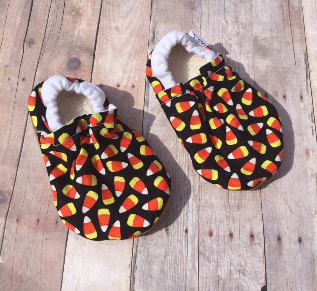 Candy Corn Booties