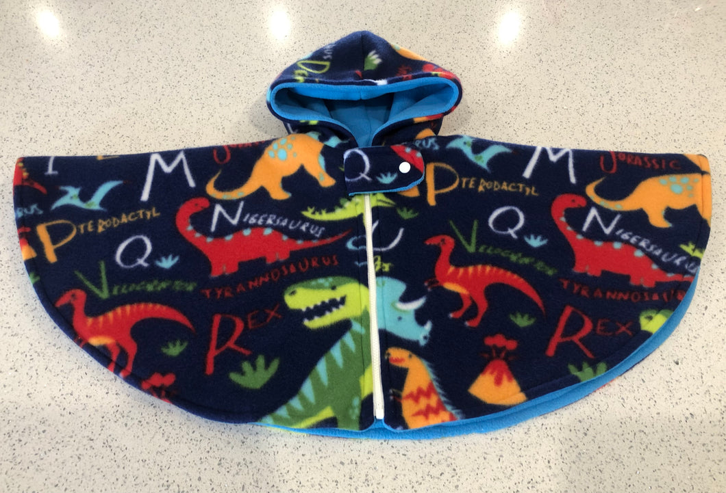 Dinosaur Car Seat Poncho