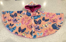 Load image into Gallery viewer, Fleece Butterfly Car Seat Poncho
