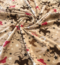 Load image into Gallery viewer, Cowboy Minky Blanket
