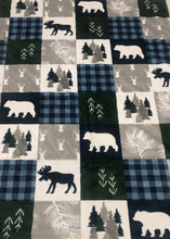 Load image into Gallery viewer, Moose Minky Blanket
