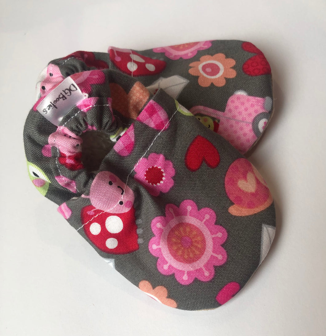 Cute as a bug booties
