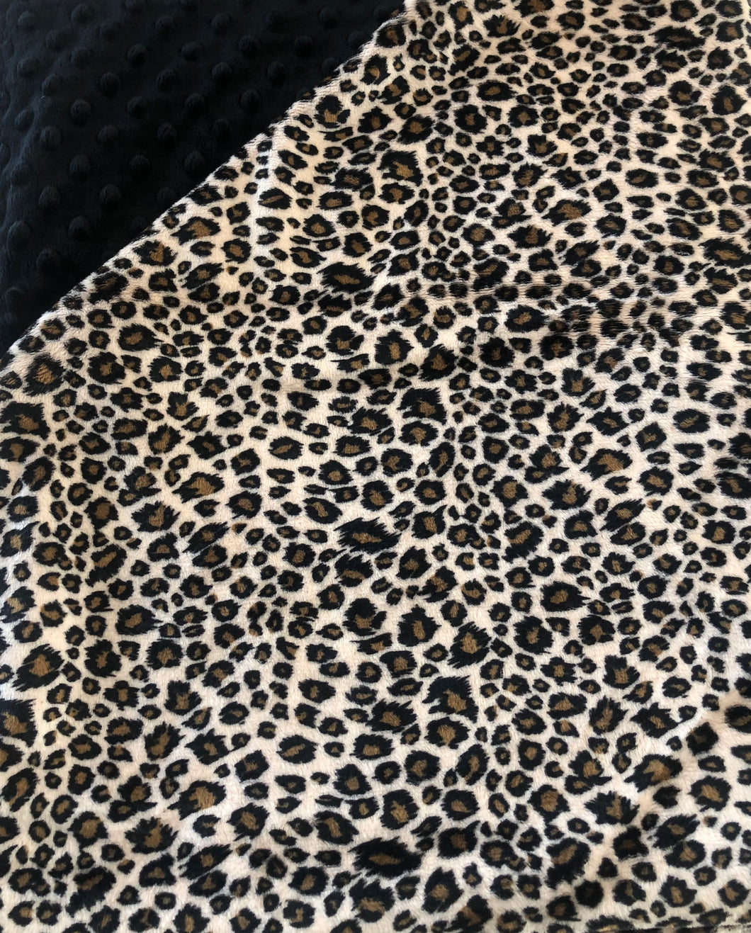 Cheetah Minky Blanket